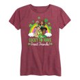 thumbnail image 1 of Barbie - St. Patrick's Day Lucky To Have Great Friends - Women's Short Sleeve Graphic T-Shirt, 1 of 5