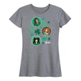 thumbnail image 1 of Barbie - St. Patrick's Day St. Paddys Collage - Women's Short Sleeve Graphic T-Shirt, 1 of 5