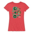 thumbnail image 1 of Barbie - St. Patrick's Day St. Paddys Collage - Women's Short Sleeve Graphic T-Shirt, 1 of 5