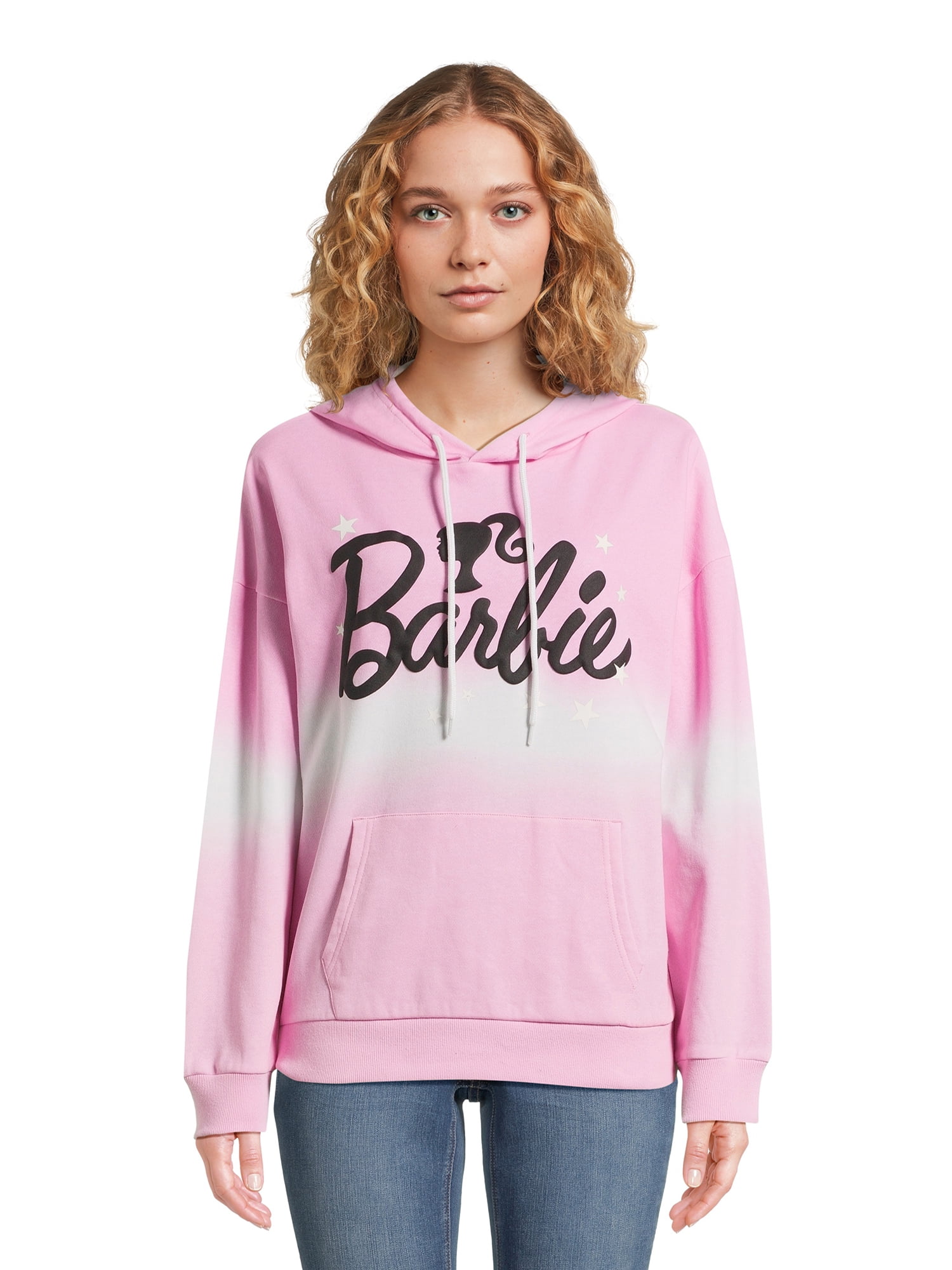 Barbie hoodie women's hotsell