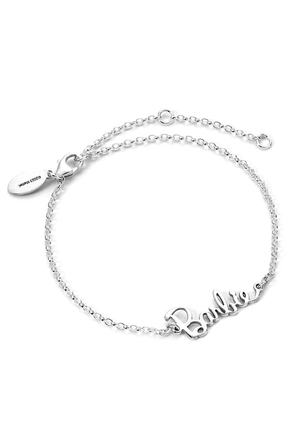 Barbie Sterling Silver Logo Bracelet