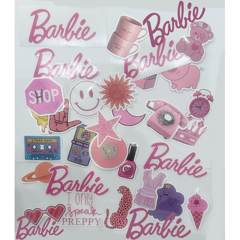 Barbie Stickers,Stationery,Random Labels for Back to School,Labels for  Notebook,Girl,Teen,Women Barbie and 80’s labels,stickers 