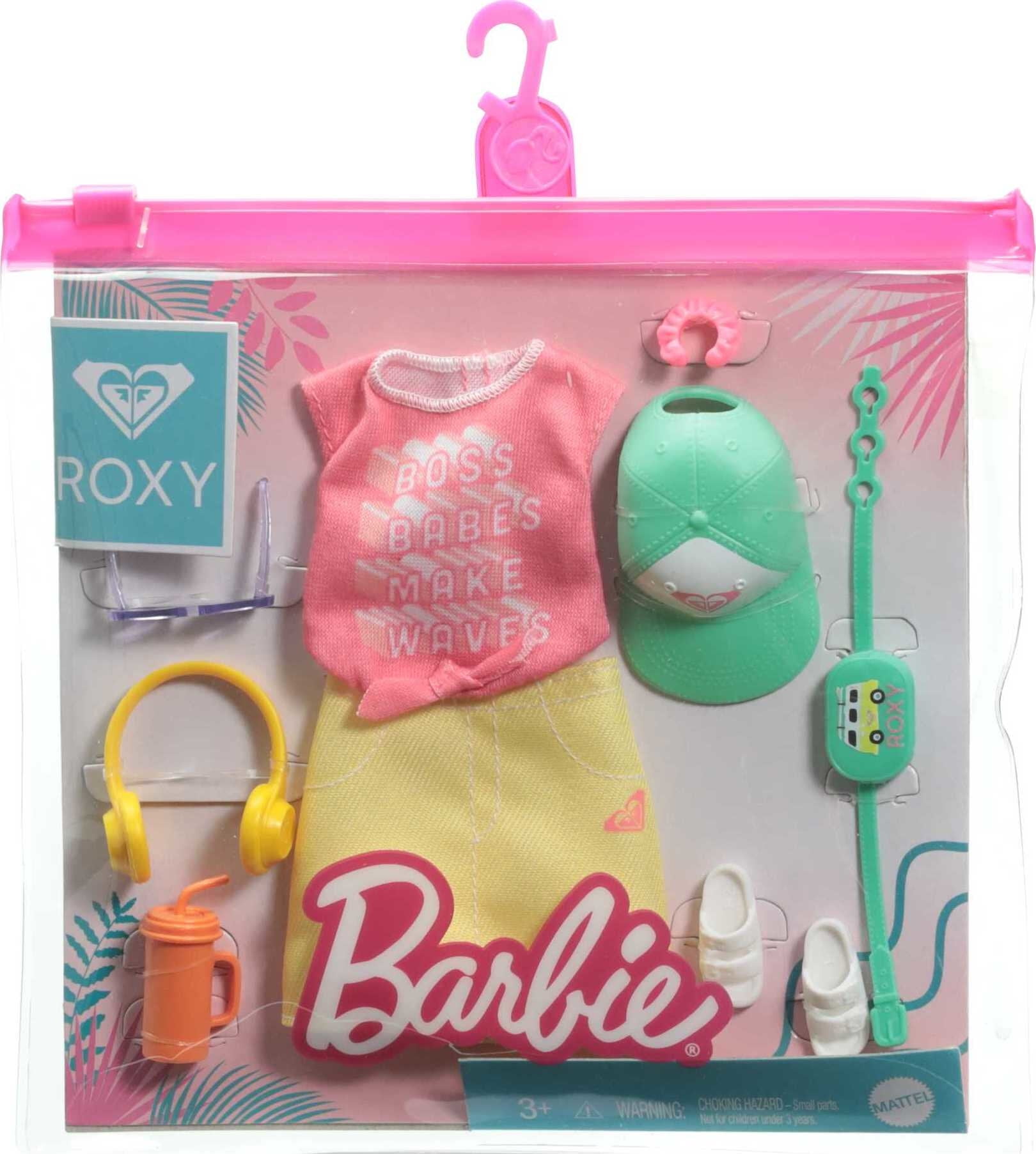 Elektrisk Perth Blackborough Korridor Barbie Storytelling Fashion Pack Of Doll Clothes Inspired By Roxy: Red  Graphic Top & Yellow Roxy Skirt with 7 Accessories for Barbie Dolls  Including Headphones, Gift for 3 To 8 Year Olds - Walmart.com