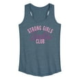 thumbnail image 1 of Barbie - Strong Girls Club - Gym Tee - Women's Racerback Tank Top, 1 of 4