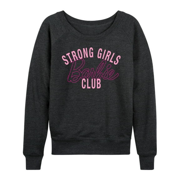 Barbie - Strong Girls Club - Women's Lightweight French Terry Long Sleeve Shirt