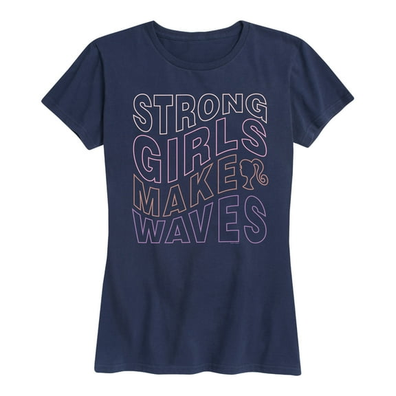 Barbie - Strong Girls Make Waves - Women's Short Sleeve Graphic T-Shirt
