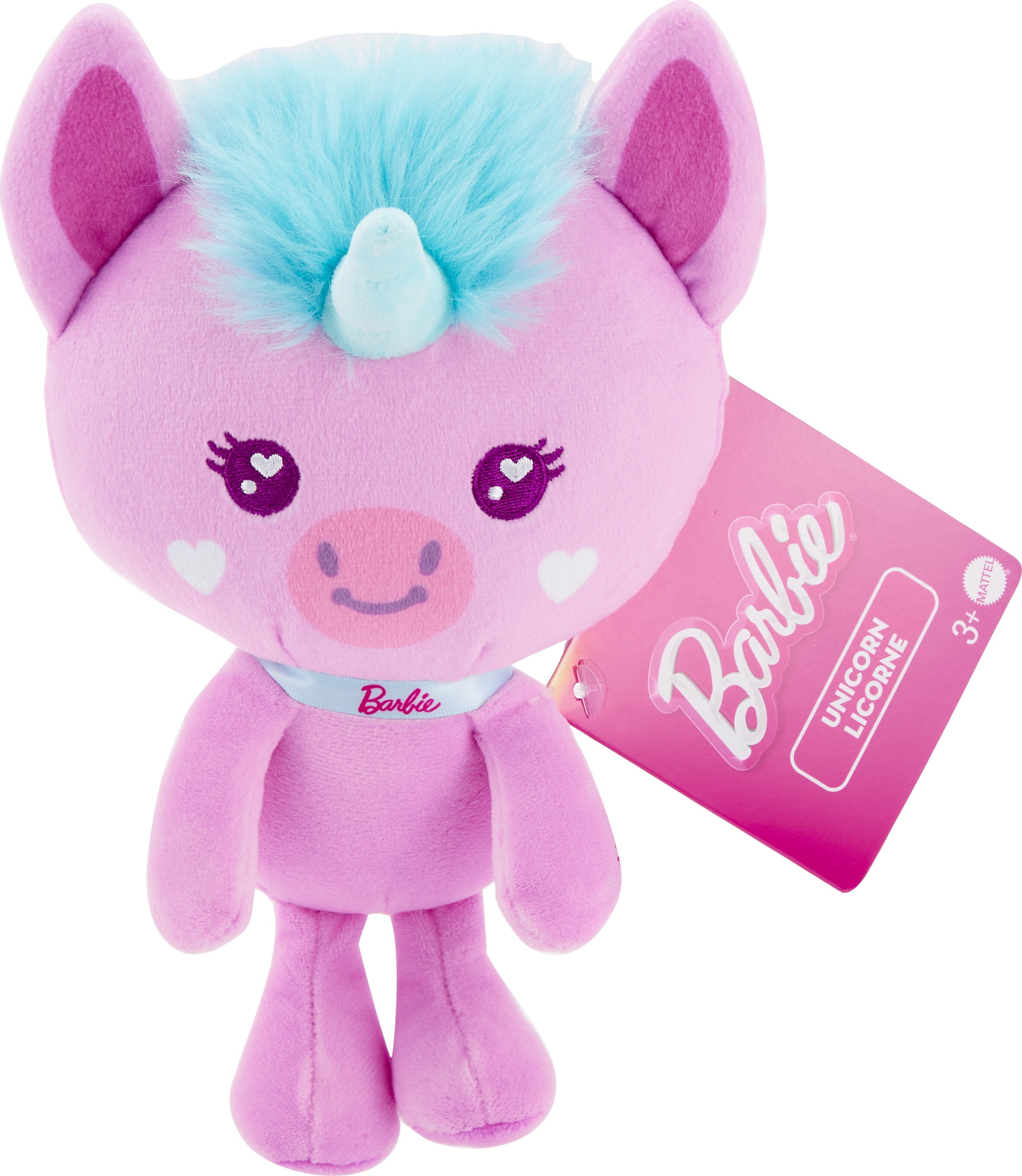 Unicornio barbie peluche hot sale