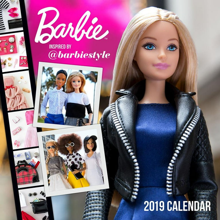 Barbie Fashion Collection Wall Calendar 2025
