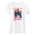 thumbnail image 1 of Barbie - Styled By Barbie - Women's Short Sleeve Graphic T-Shirt, 1 of 5