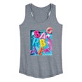 thumbnail image 1 of Barbie - Summer Pool Floaties - Women's Racerback Tank Top, 1 of 4