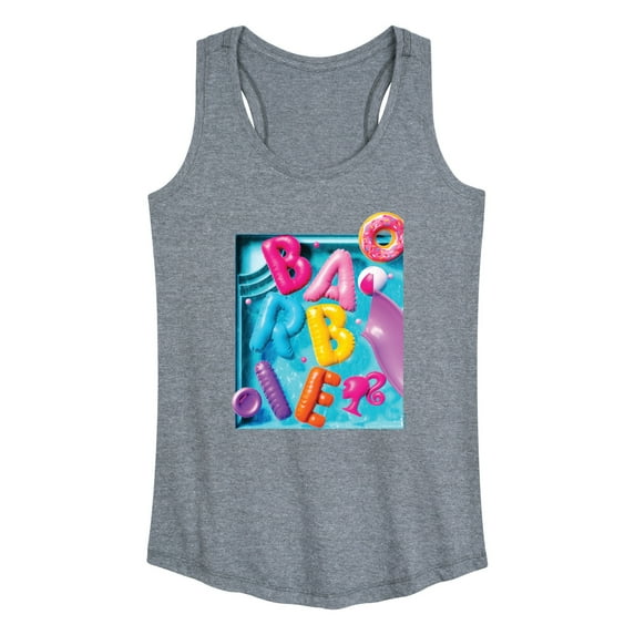 Barbie - Summer Pool Floaties - Women's Racerback Tank Top