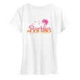 thumbnail image 1 of Barbie - Summer - Water Reflection - Women's Short Sleeve Graphic T-Shirt, 1 of 4