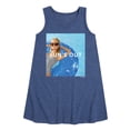 thumbnail image 1 of Barbie - Sun's Out - Barbie Floating in a Pool - Toddler and Youth Girls A-line Dress, 1 of 4