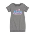 thumbnail image 1 of Barbie - Sunglasses and Sun - Sunshine On My Mind - Toddler And Youth Girls Fleece Dress, 1 of 1