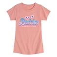 thumbnail image 1 of Barbie - Sunglasses and Sun - Sunshine On My Mind - Toddler And Youth Girls Raglan Graphic T-Shirt, 1 of 4