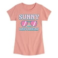 thumbnail image 1 of Barbie - Sunny Days Ahead - Fancy Shades - Toddler And Youth Girls Raglan Graphic T-Shirt, 1 of 1