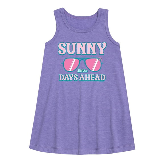 Barbie - Sunny Days Ahead - Fancy Shades - Toddler and Youth Girls A-line Dress