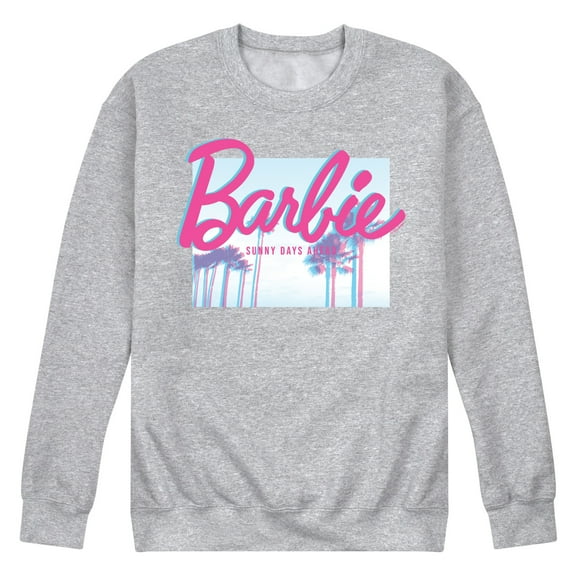 Barbie - Sunny Days Ahead - Men's Crew Neck Fleece Pullover