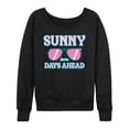 thumbnail image 1 of Barbie - Sunny Days Ahead - Sunglasses - Women's Lightweight French Terry Long Sleeve Shirt, 1 of 4