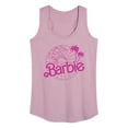 thumbnail image 1 of Barbie - Sunsets & Palm Trees - Women's Racerback Tank Top, 1 of 4