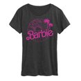 thumbnail image 1 of Barbie - Sunsets & Palm Trees - Women's Short Sleeve Graphic T-Shirt, 1 of 4
