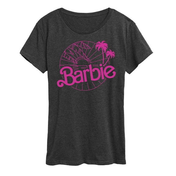Barbie - Sunsets & Palm Trees - Women's Short Sleeve Graphic T-Shirt