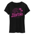 thumbnail image 1 of Barbie - Sunsets & Palm Trees - Women's Short Sleeve Graphic T-Shirt, 1 of 4