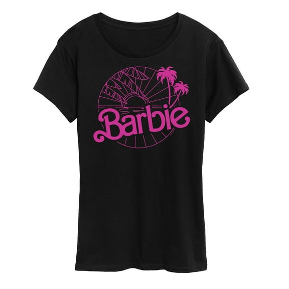 Barbie - Sunsets & Palm Trees - Women's Short Sleeve Graphic T-Shirt