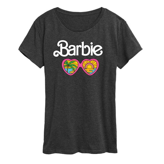 Barbie - Sunsets & Palm Trees in Sight - Sunglasses - Women's Short Sleeve Graphic T-Shirt