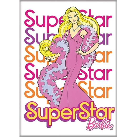 Barbie Super Star 2.5" X 3.5" Magnet