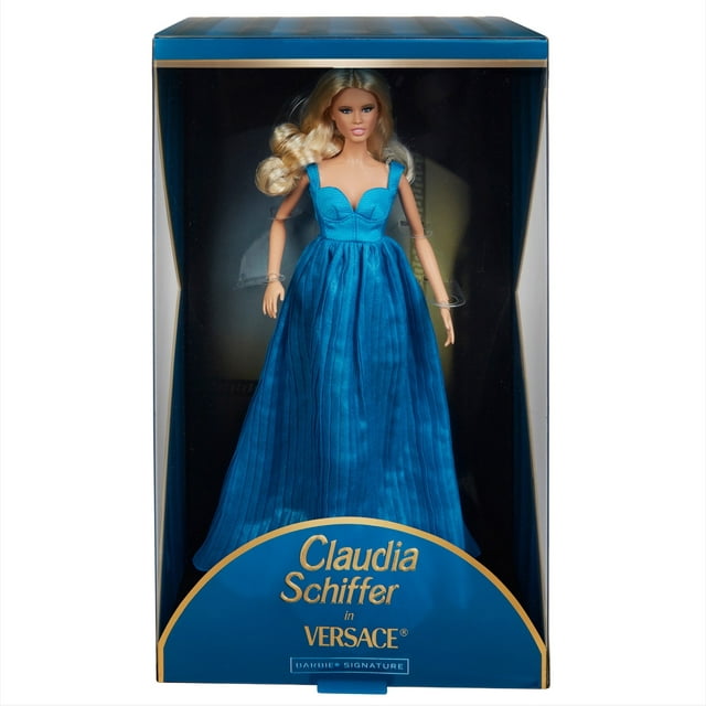 Barbie Supermodel Claudia Schiffer Doll in Versace Gown - Walmart.com