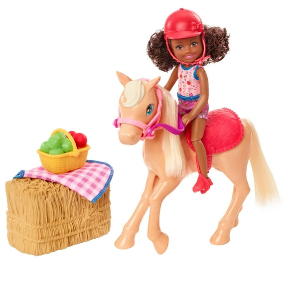 Barbie Sweet Orchard Farm Chelsea Doll, Pony and 7 Accessories
