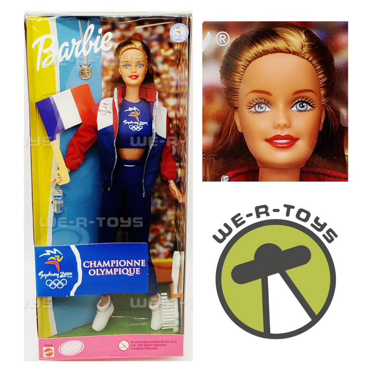 POUPÉE BARBIE SIGNATURE olympic gold medal 1975 reproduction de 2019