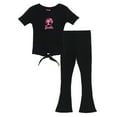 thumbnail image 1 of Barbie T-Shirt and Flare Pants Outfit Set Toddler to Big Kid, 1 of 5