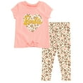 thumbnail image 1 of Barbie T-Shirt and Leggings Outfit Set Toddler to Big Kid, 1 of 5