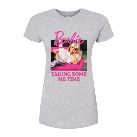 Barbie - Taking Some Me Time - Juniors Fitted Graphic T-Shirt