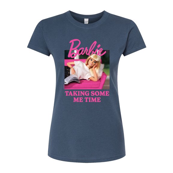 Barbie - Taking Some Me Time - Juniors Fitted Graphic T-Shirt