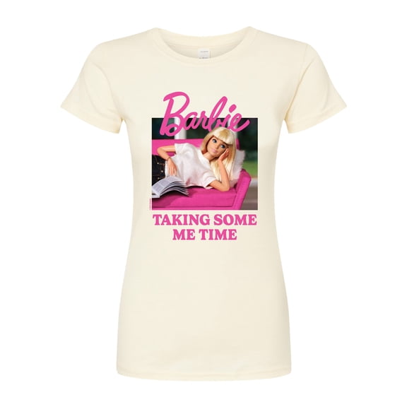 Barbie - Taking Some Me Time - Juniors Fitted Graphic T-Shirt