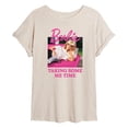 thumbnail image 1 of Barbie - Taking Some Me Time - Juniors Oversized Graphic T-Shirt, 1 of 4