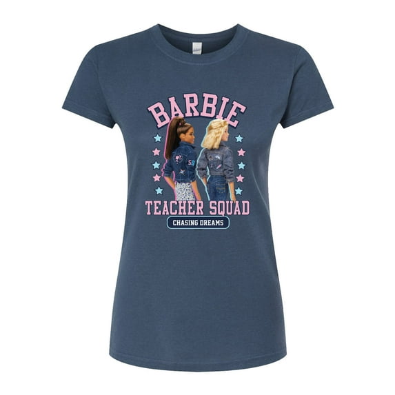 Barbie - Teacher Squad - Juniors Fitted Graphic T-Shirt
