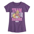 thumbnail image 1 of Barbie - Team Barbie Soccer - Girls Fitted Short Sleeve Graphic T-Shirt, 1 of 5