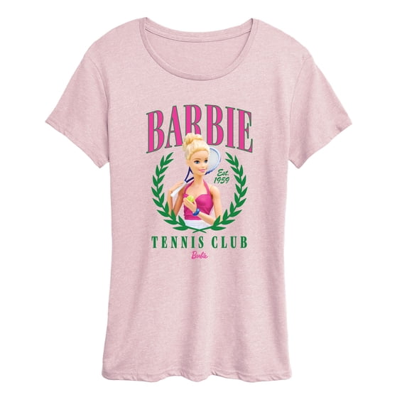 Barbie - Tennis Club - Women's Short Sleeve Graphic T-Shirt