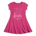 thumbnail image 1 of Barbie - The Dreamhouse 60th Anniversary - Toddler And Youth Girls Fit And Flare Dress, 1 of 1
