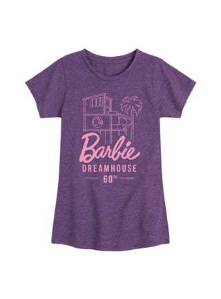 Barbie Vetement Fille, Ensemble Fille Tee Shirt et Legging, Ensembles Fille  Taille 2-13 Ans (Gris/Violet, 2-3 ans) : : Mode