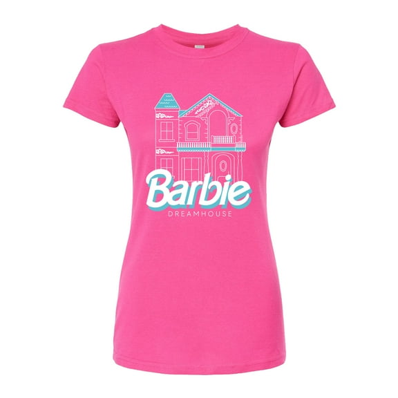 Barbie - The Dreamhouse - Juniors Fitted Graphic T-Shirt