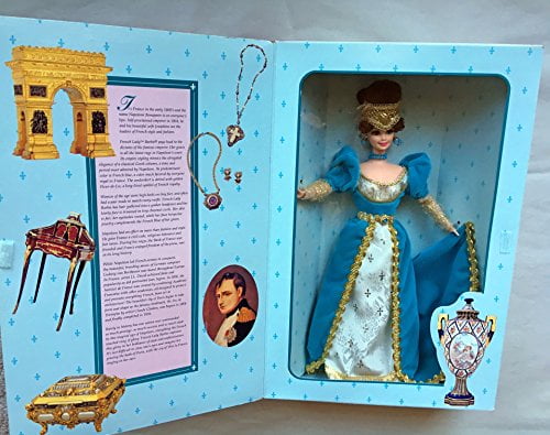 Barbie Great Eras Collection French Lady Doll French Blue 14 Walmart