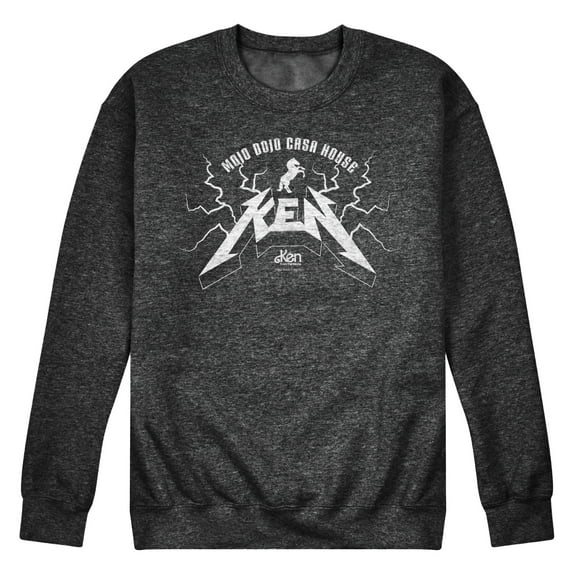 Barbie The Movie - Country Metal Ken - Men's Crew Neck Fleece Pullover