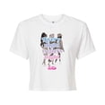 thumbnail image 1 of Barbie The Movie - Every Night Is Girls Night - Juniors Cropped Cotton Blend T-Shirt, 1 of 5
