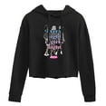 thumbnail image 1 of Barbie The Movie - Every Night Is Girls Night - Juniors Cropped Pullover Hoodie, 1 of 4