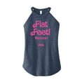 thumbnail image 1 of Barbie The Movie - Flat Feet - Juniors High Neck Tank Top, 1 of 4